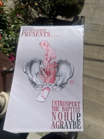 inkjet-printed poster